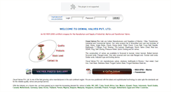 Desktop Screenshot of oswalvalve.com